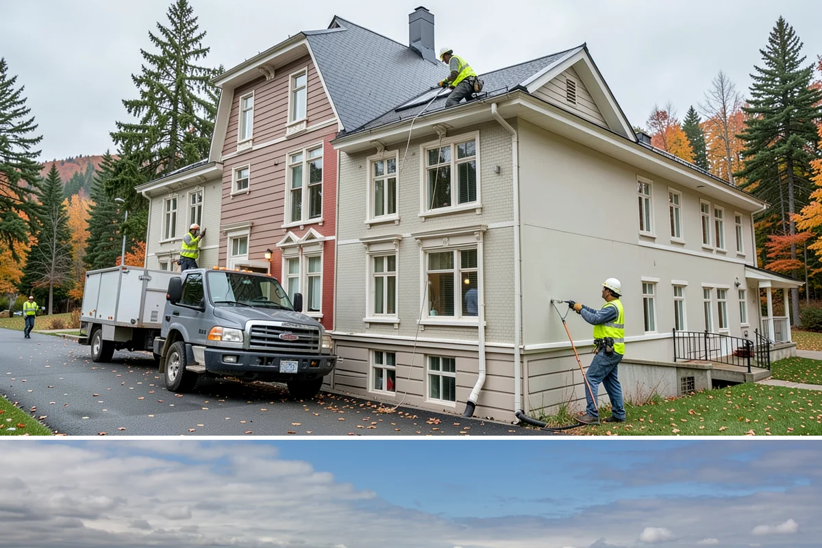 Exterior Painting in University Place, Pierce County, WA - Exterior painting is best scheduled during the drier May-through-September window for proper adhesion and curing.
