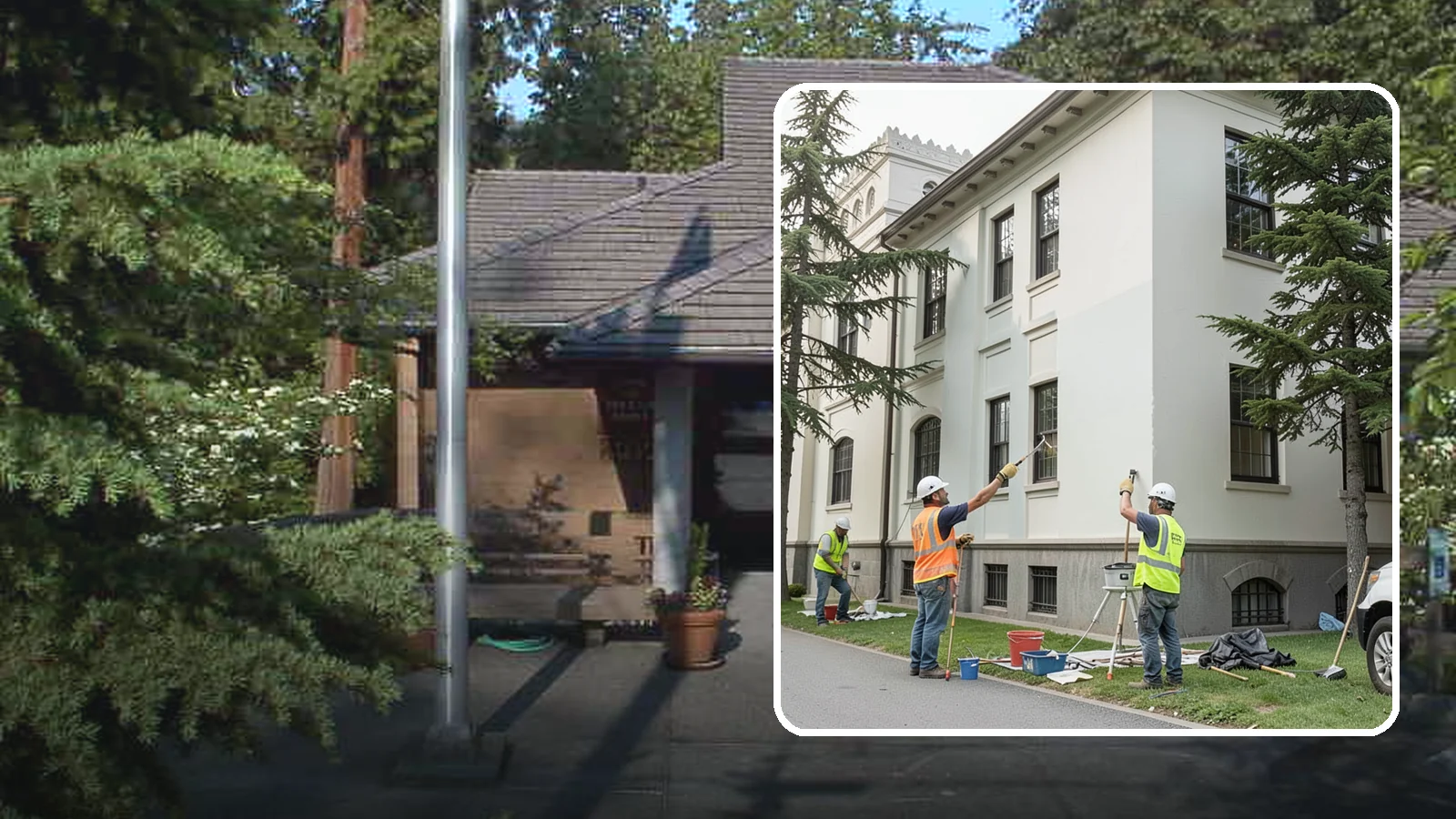 Exterior Painting in Yarrow Point, King County, WA - Professional exterior painting that protects and refreshes public buildings against Western Washington weather.
