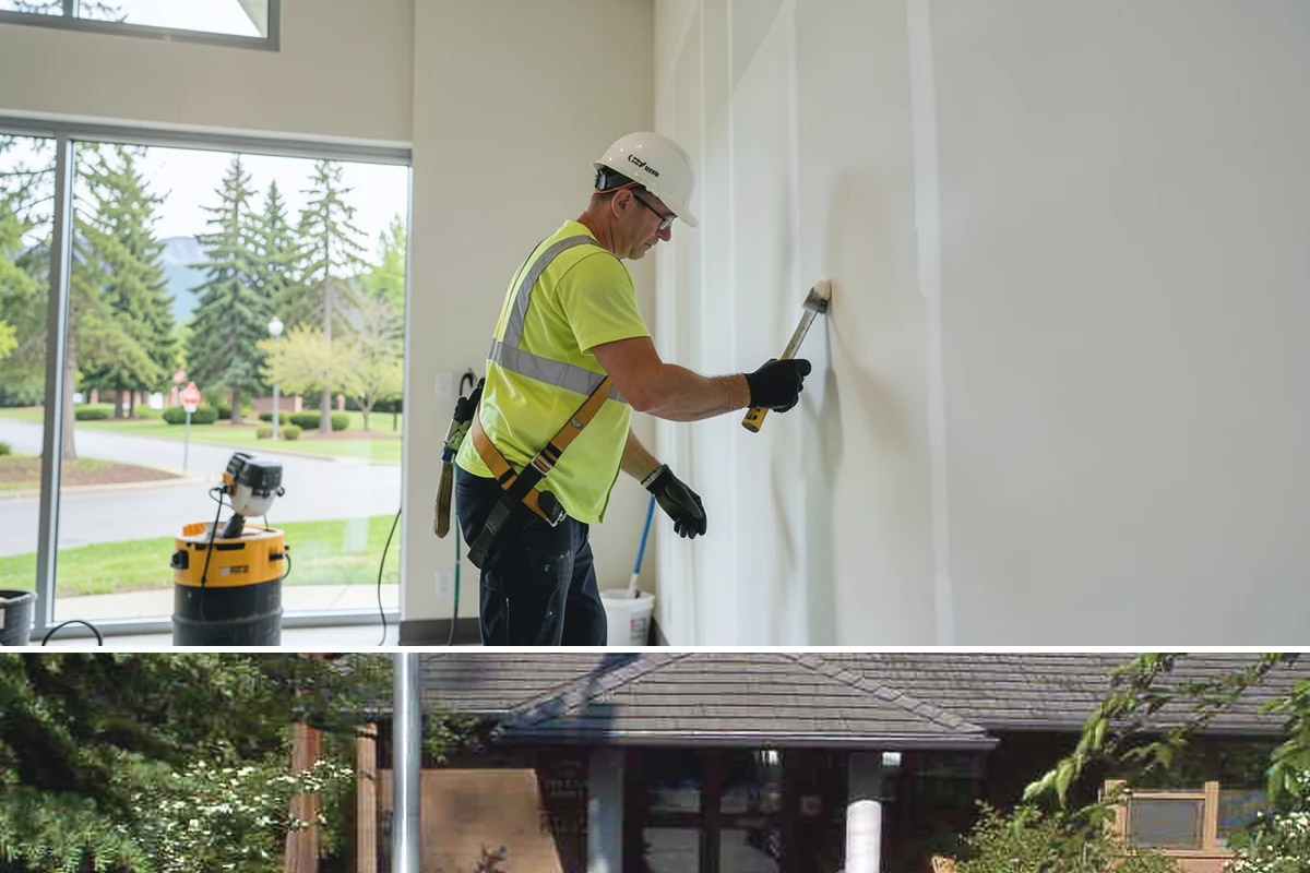Exterior Painting in Yarrow Point, King County, WA - Exterior painting is best scheduled during the drier May-through-September window for proper adhesion and curing.