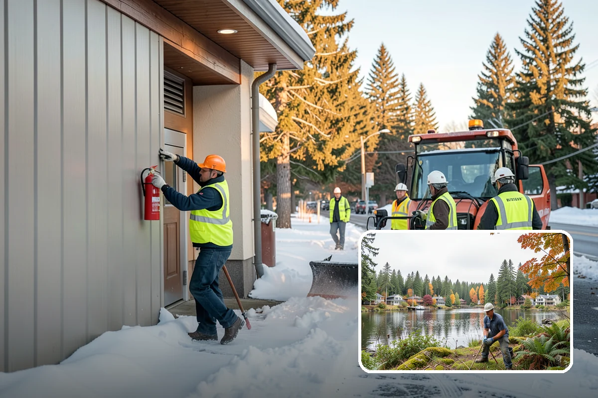 Facilities Maintenance in La Conner, Skagit County, WA - Consolidates many trades under one accountable contract