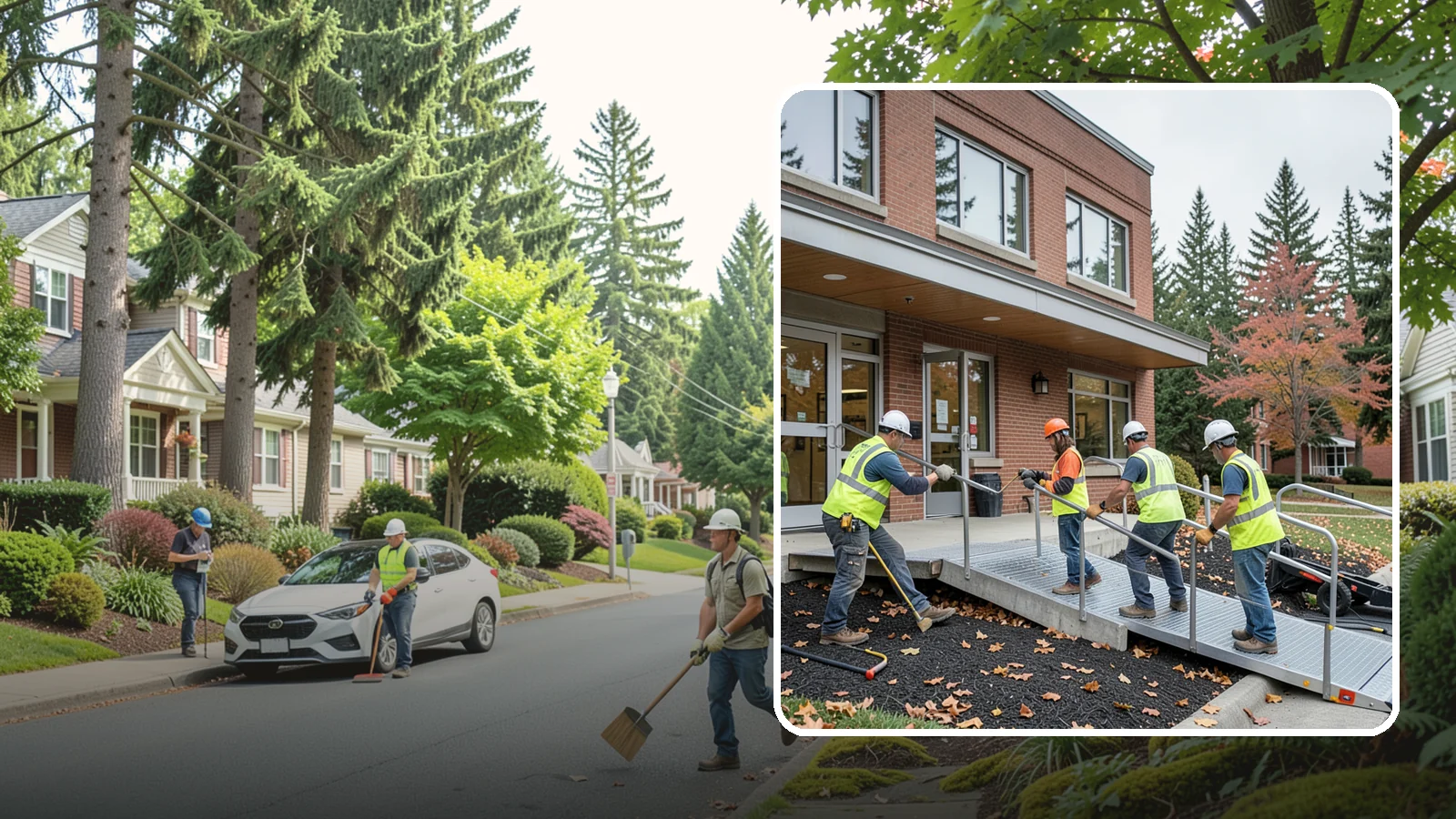 Facility ADA Upgrades in Beaux Arts Village, King County, WA - Facility accessibility upgrades that bring public buildings into ADA and barrier-code conformance.