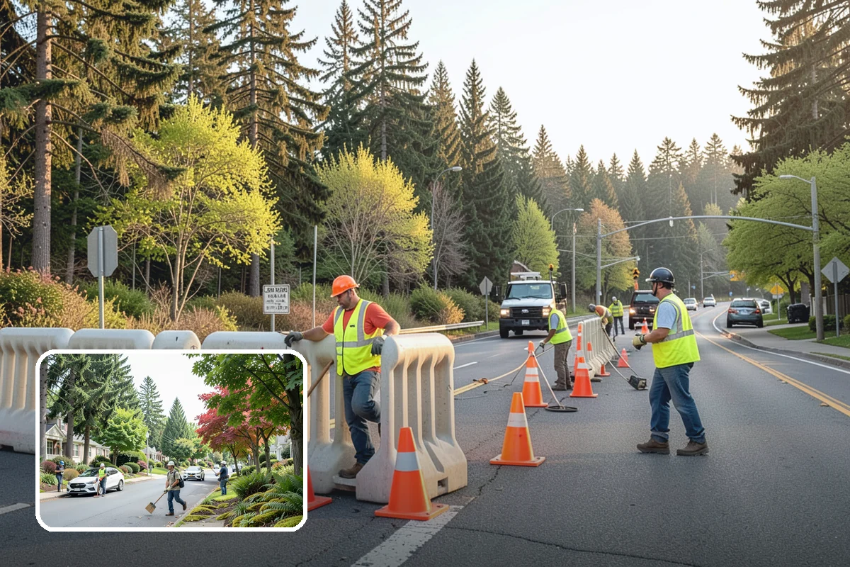 Facility ADA Upgrades in Beaux Arts Village, King County, WA - Reduces barrier-removal liability in public buildings