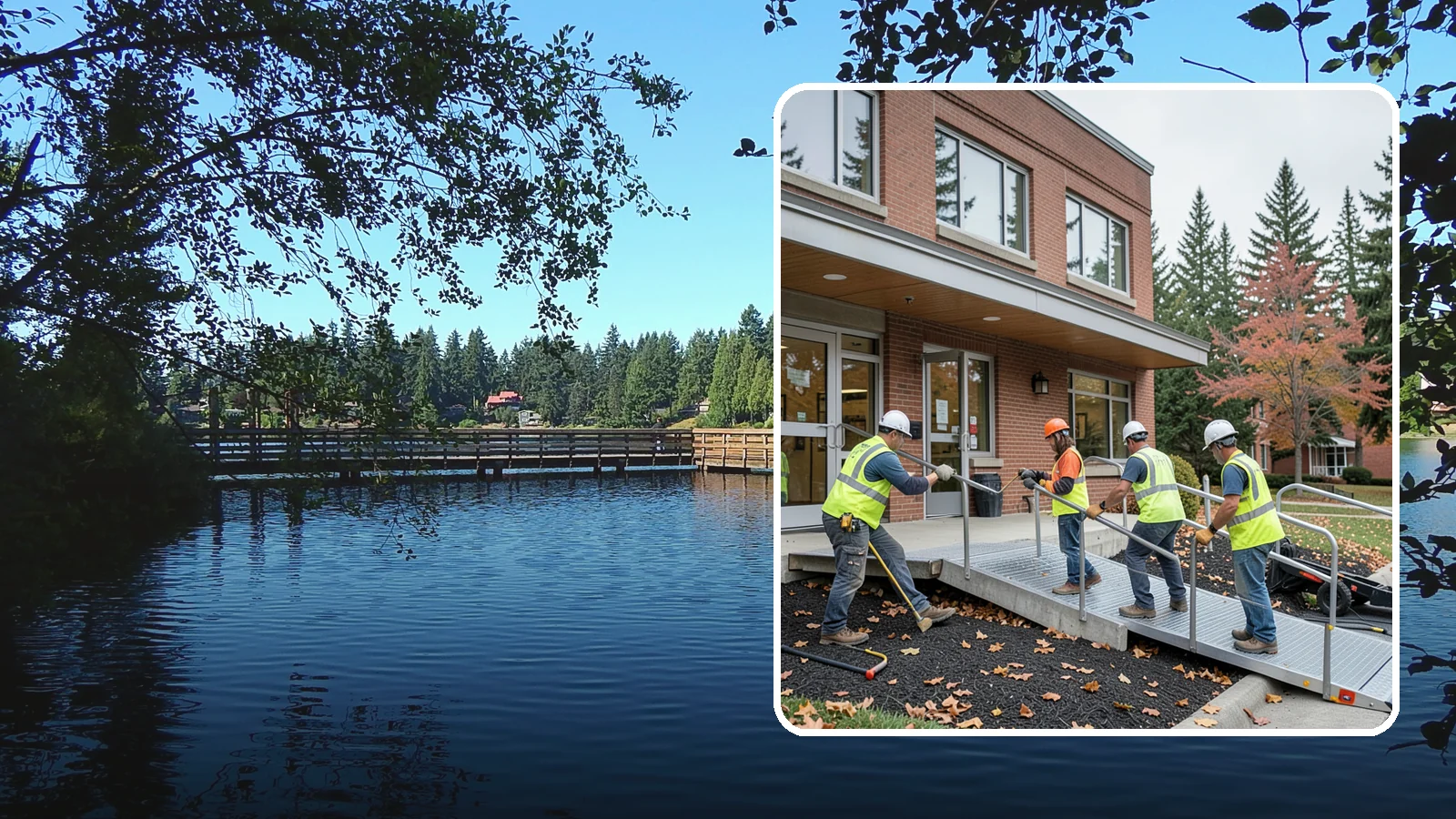 Facility ADA Upgrades in Federal Way, King County, WA - Facility accessibility upgrades that bring public buildings into ADA and barrier-code conformance.