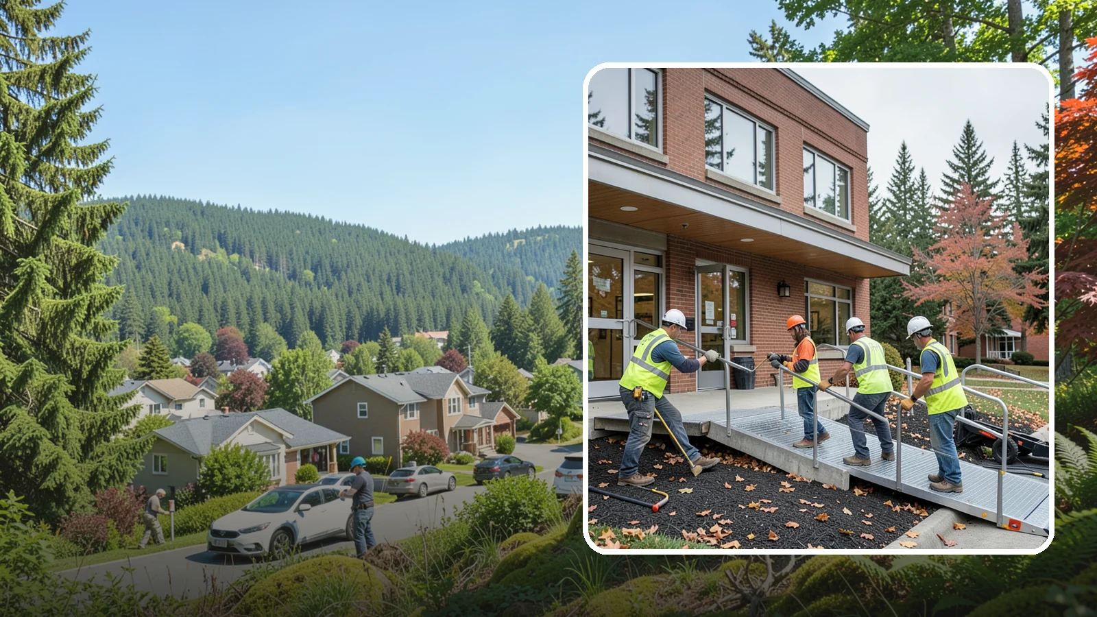 Facility ADA Upgrades in Index, Snohomish County, WA - Facility accessibility upgrades that bring public buildings into ADA and barrier-code conformance.