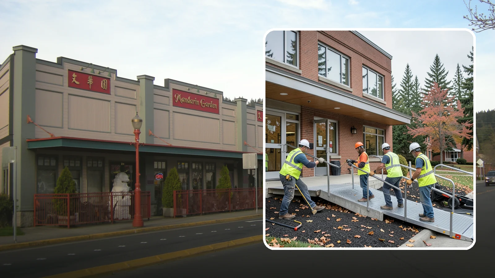 Facility ADA Upgrades in Issaquah, King County, WA - Facility accessibility upgrades that bring public buildings into ADA and barrier-code conformance.