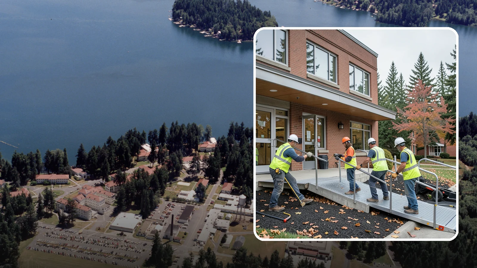 Facility ADA Upgrades in Lakewood, Pierce County, WA - Facility accessibility upgrades that bring public buildings into ADA and barrier-code conformance.
