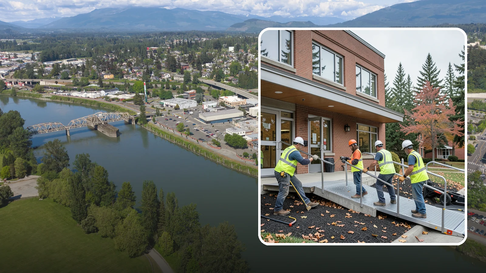 Facility ADA Upgrades in Mount Vernon, Skagit County, WA - Facility accessibility upgrades that bring public buildings into ADA and barrier-code conformance.