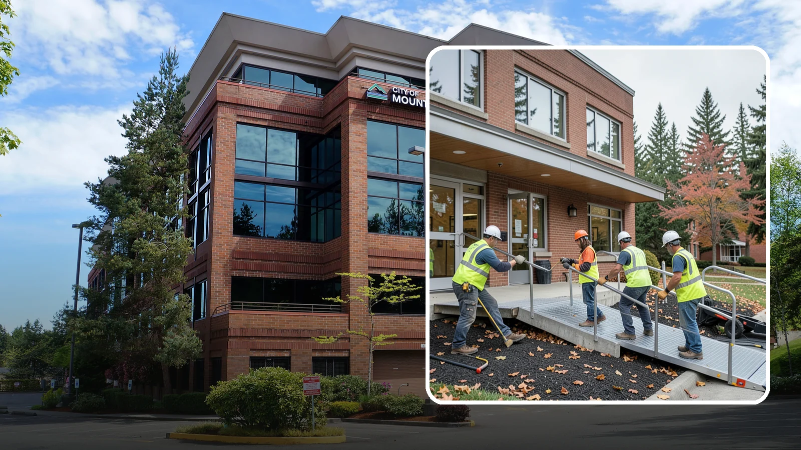 Facility ADA Upgrades in Mountlake Terrace, Snohomish County, WA - Facility accessibility upgrades that bring public buildings into ADA and barrier-code conformance.