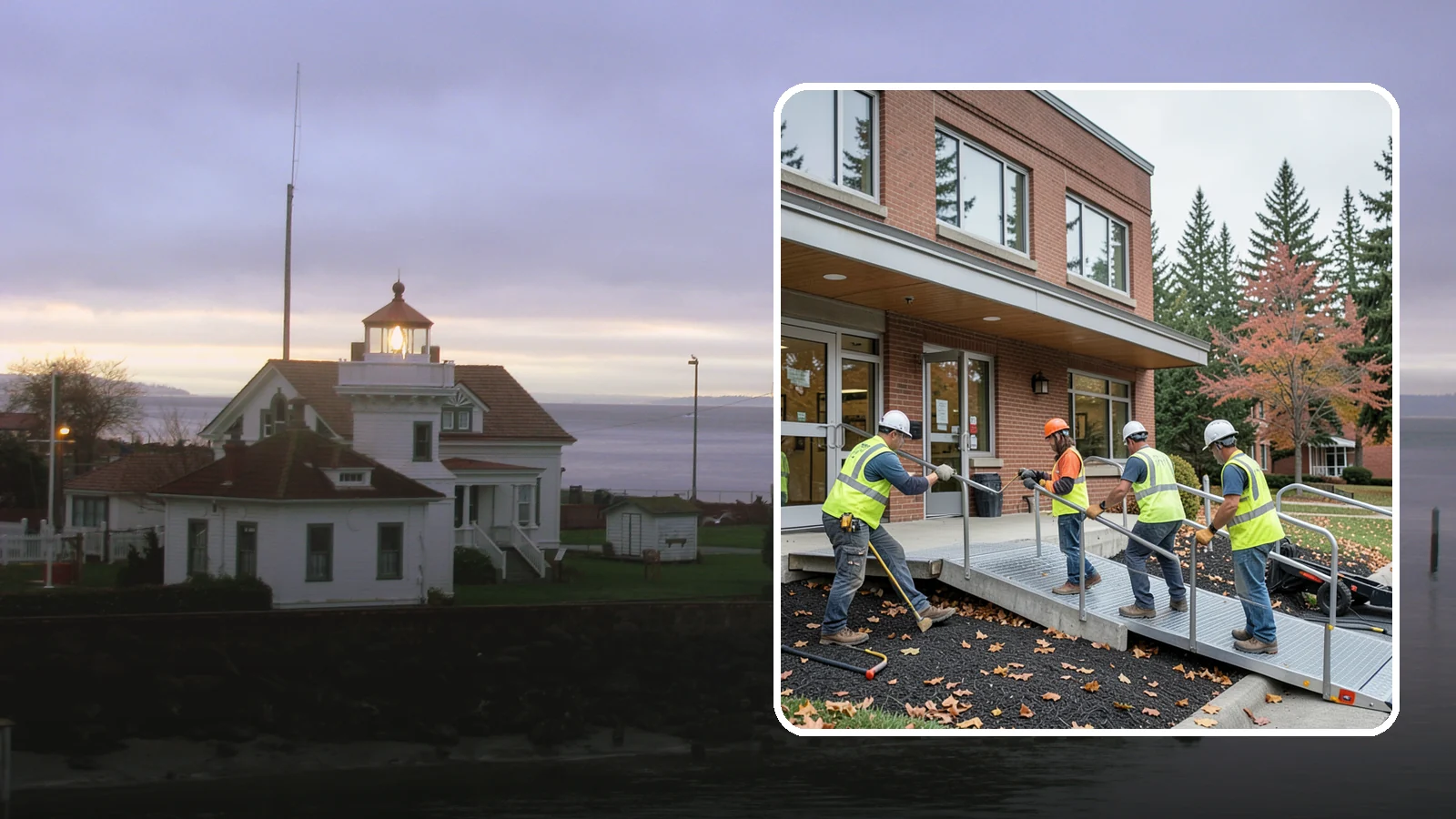 Facility ADA Upgrades in Mukilteo, Snohomish County, WA - Facility accessibility upgrades that bring public buildings into ADA and barrier-code conformance.