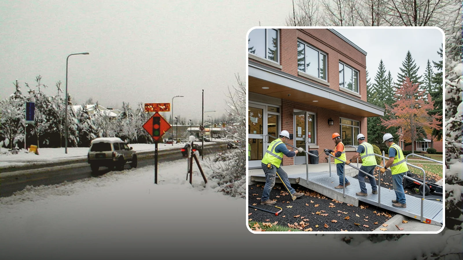 Facility ADA Upgrades in Newcastle, King County, WA - Facility accessibility upgrades that bring public buildings into ADA and barrier-code conformance.