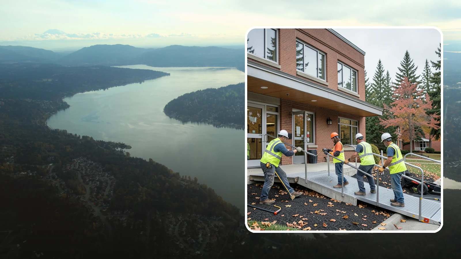 Facility ADA Upgrades in Sammamish, King County, WA - Facility accessibility upgrades that bring public buildings into ADA and barrier-code conformance.