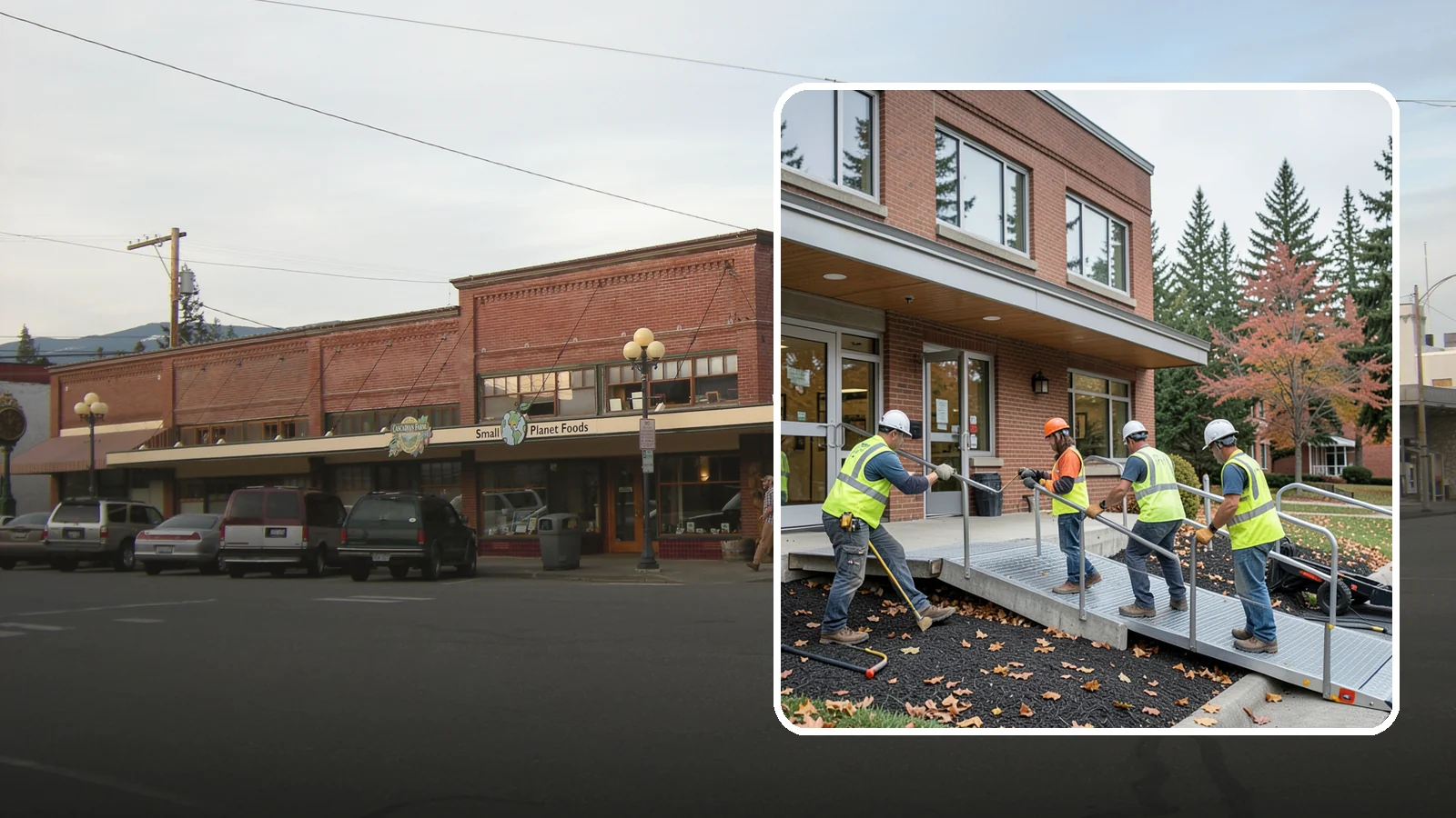 Facility ADA Upgrades in Sedro-Woolley, Skagit County, WA - Facility accessibility upgrades that bring public buildings into ADA and barrier-code conformance.