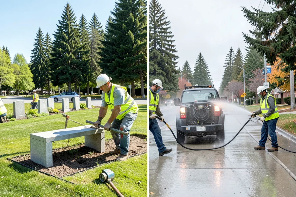 Facility ADA Upgrades in Snoqualmie, King County, WA - Survey barriers against ADA and state requirements