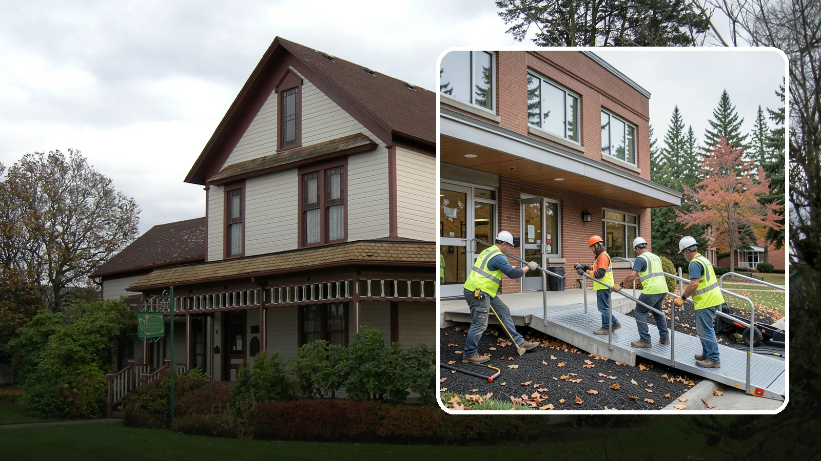 Facility ADA Upgrades in Sumner, Pierce County, WA - Facility accessibility upgrades that bring public buildings into ADA and barrier-code conformance.