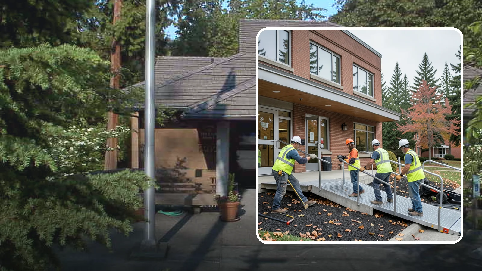 Facility ADA Upgrades in Yarrow Point, King County, WA - Facility accessibility upgrades that bring public buildings into ADA and barrier-code conformance.