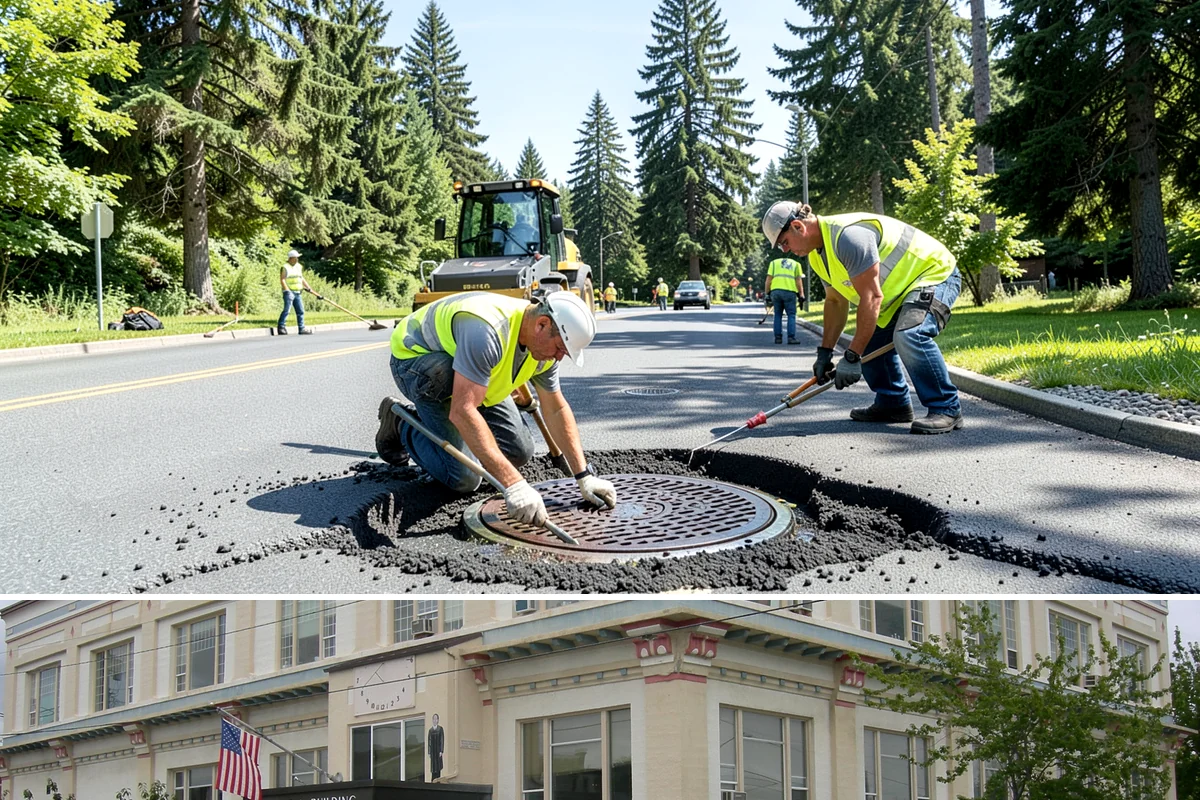 Facility Door Replacement in Anacortes, Skagit County, WA - Door replacement runs year-round, with exterior openings favored in dry weather to protect the interior during the swap.
