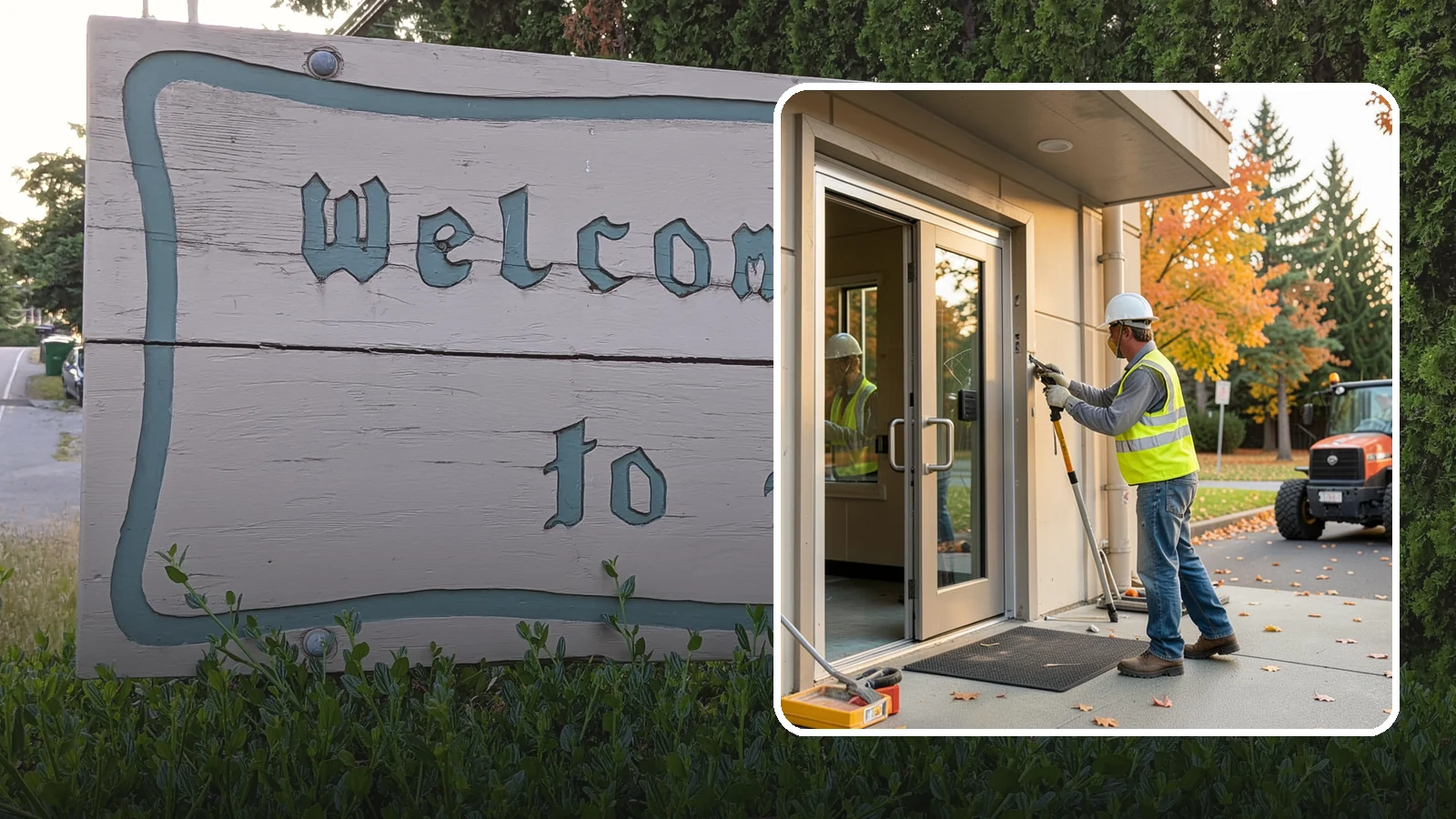 Facility Door Replacement in Brier, Snohomish County, WA - Commercial door and hardware replacement for public entrances, service doors, and interior openings.