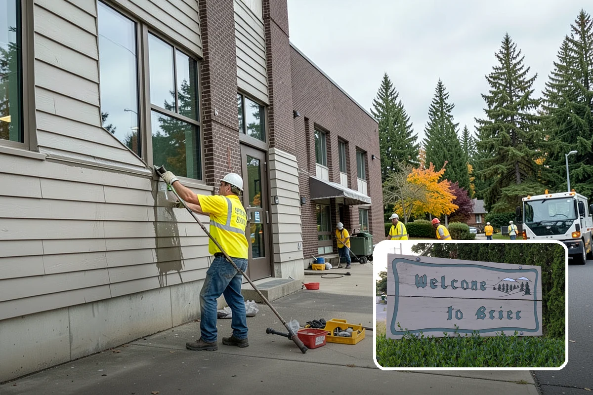 Facility Door Replacement in Brier, Snohomish County, WA - Doors set plumb to latch and close reliably