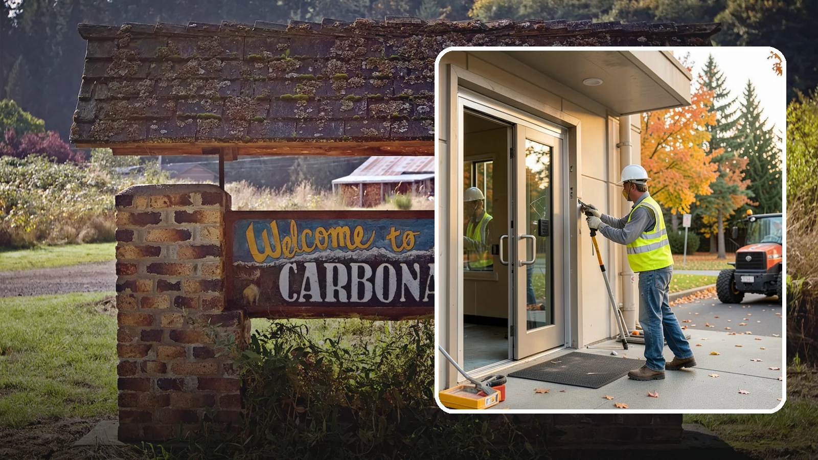 Facility Door Replacement in Carbonado, Pierce County, WA - Commercial door and hardware replacement for public entrances, service doors, and interior openings.