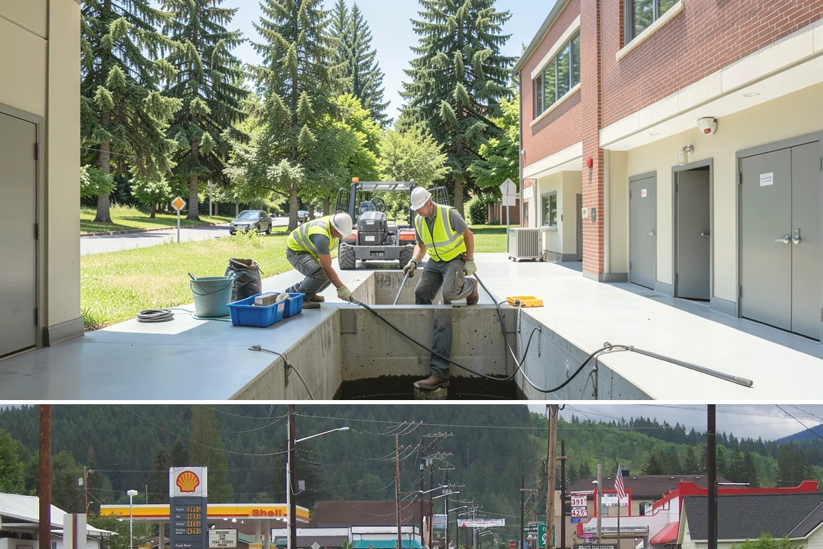 Facility Door Replacement in Granite Falls, Snohomish County, WA - Door replacement runs year-round, with exterior openings favored in dry weather to protect the interior during the swap.