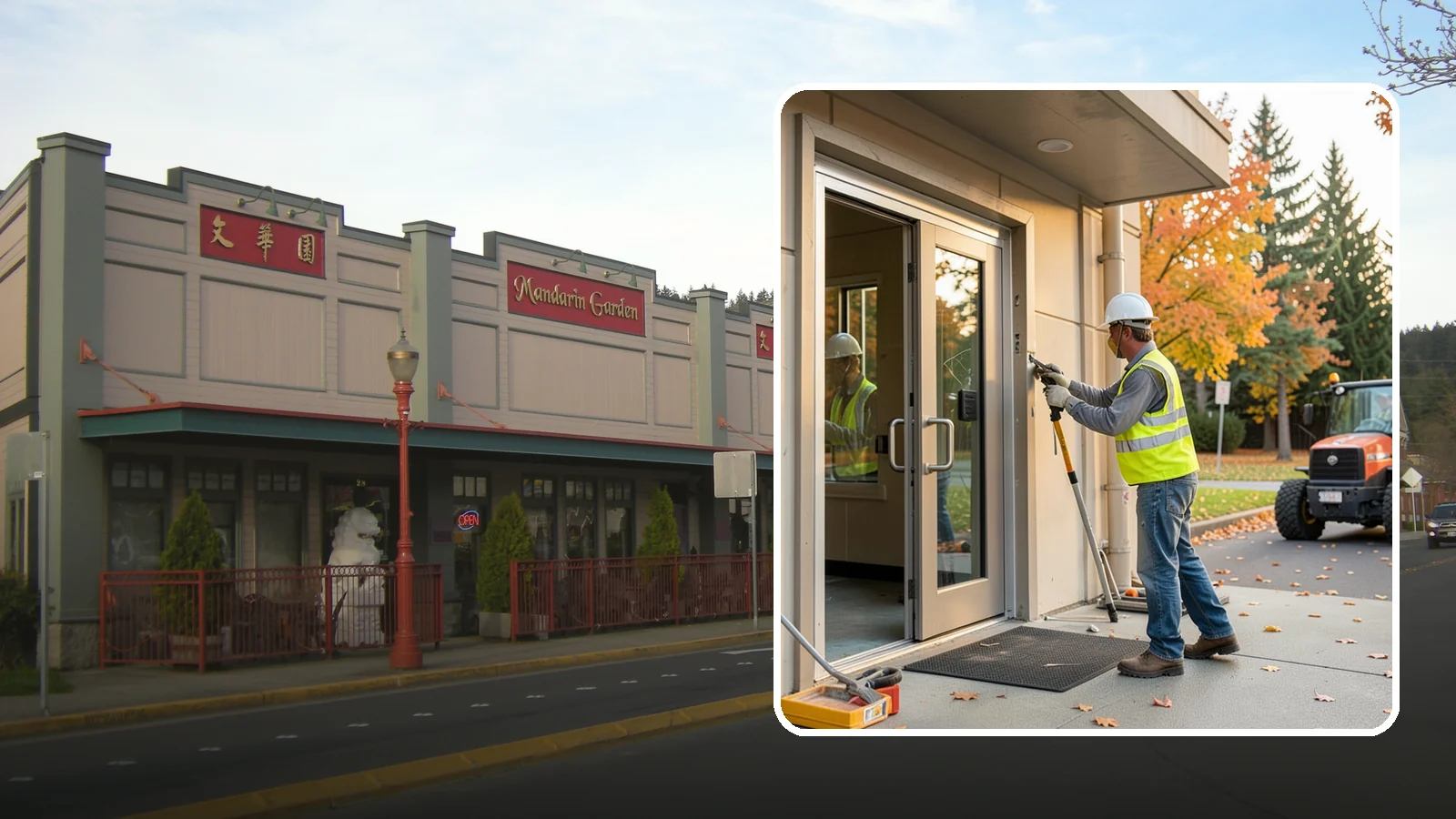 Facility Door Replacement in Issaquah, King County, WA - Commercial door and hardware replacement for public entrances, service doors, and interior openings.