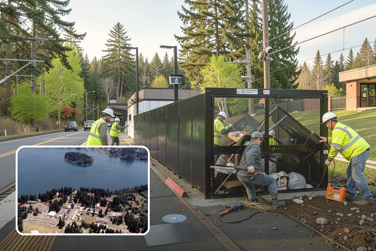 Facility Door Replacement in Lakewood, Pierce County, WA - Doors set plumb to latch and close reliably