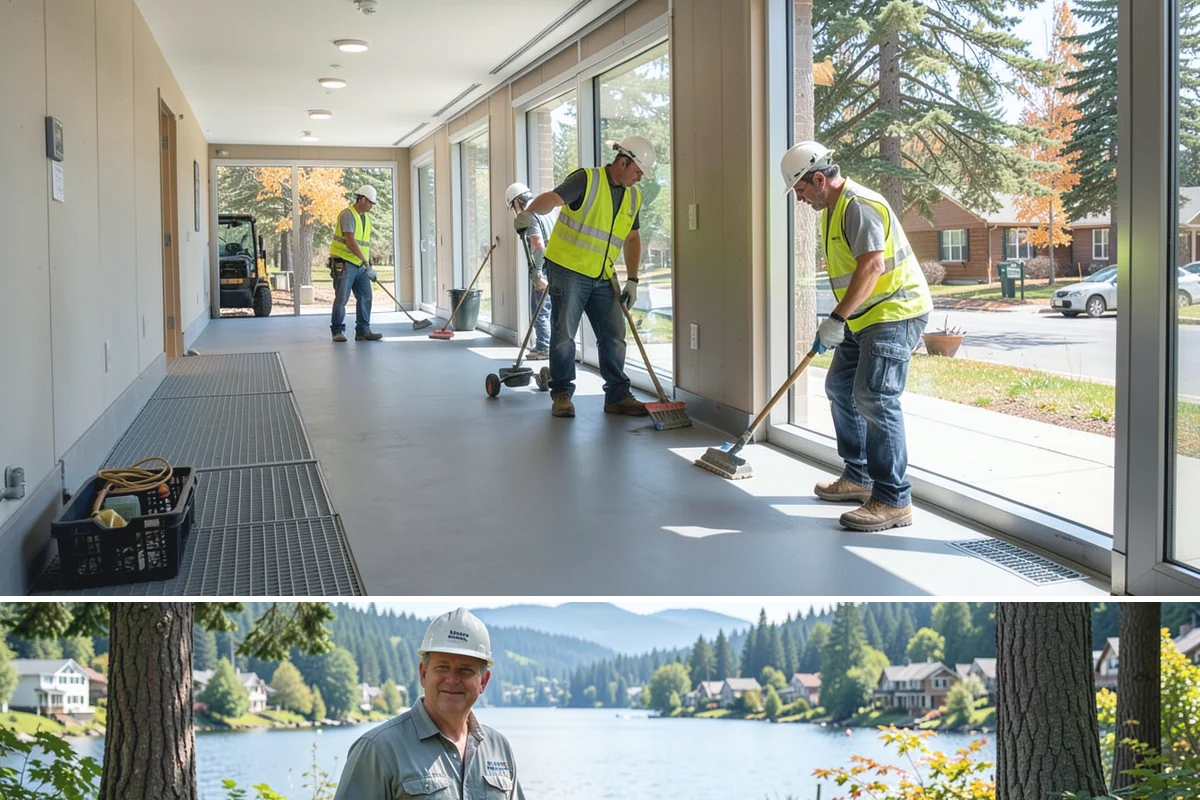 Facility Door Replacement in Milton, King County, WA - Door replacement runs year-round, with exterior openings favored in dry weather to protect the interior during the swap.