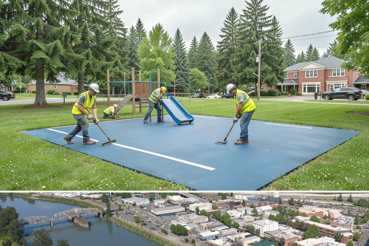 Facility Door Replacement in Mount Vernon, Skagit County, WA - Door replacement runs year-round, with exterior openings favored in dry weather to protect the interior during the swap.