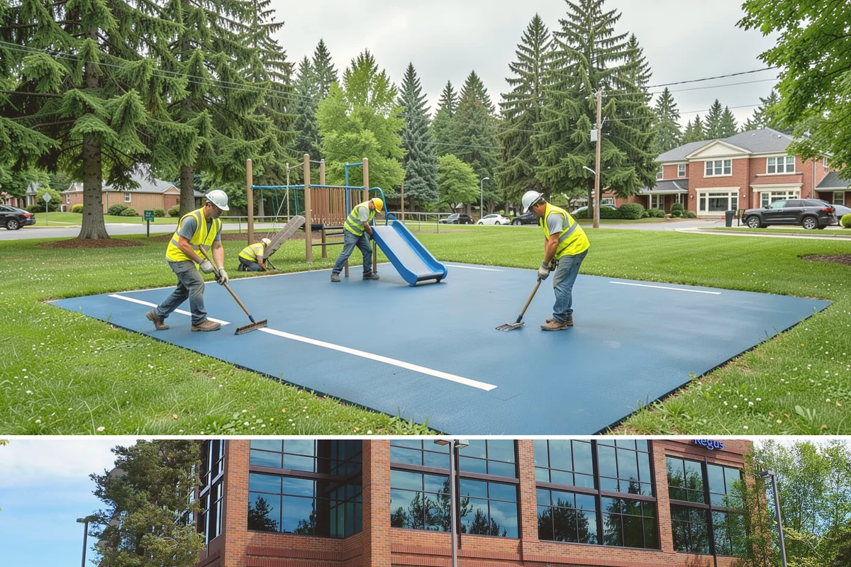 Facility Door Replacement in Mountlake Terrace, Snohomish County, WA - Door replacement runs year-round, with exterior openings favored in dry weather to protect the interior during the swap.