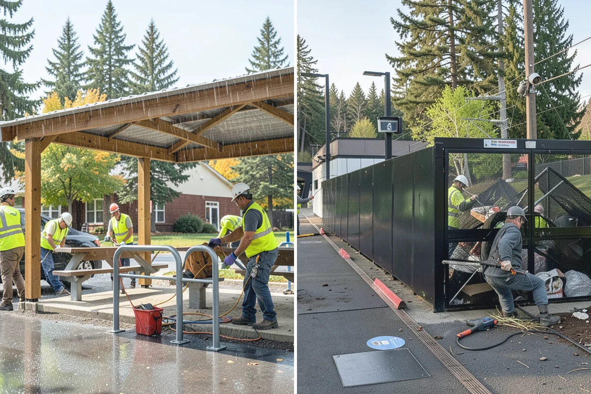 Facility Door Replacement in Renton, King County, WA - Assess the opening, frame, and hardware needs