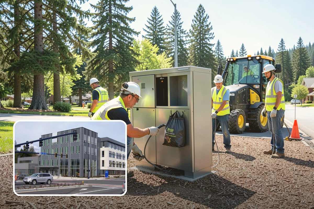 Facility Door Replacement in Shoreline, King County, WA - Doors set plumb to latch and close reliably