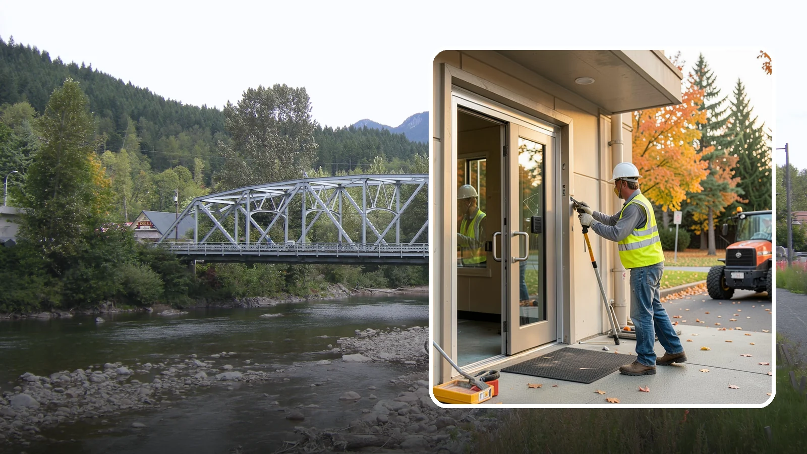 Facility Door Replacement in Skykomish, King County, WA - Commercial door and hardware replacement for public entrances, service doors, and interior openings.