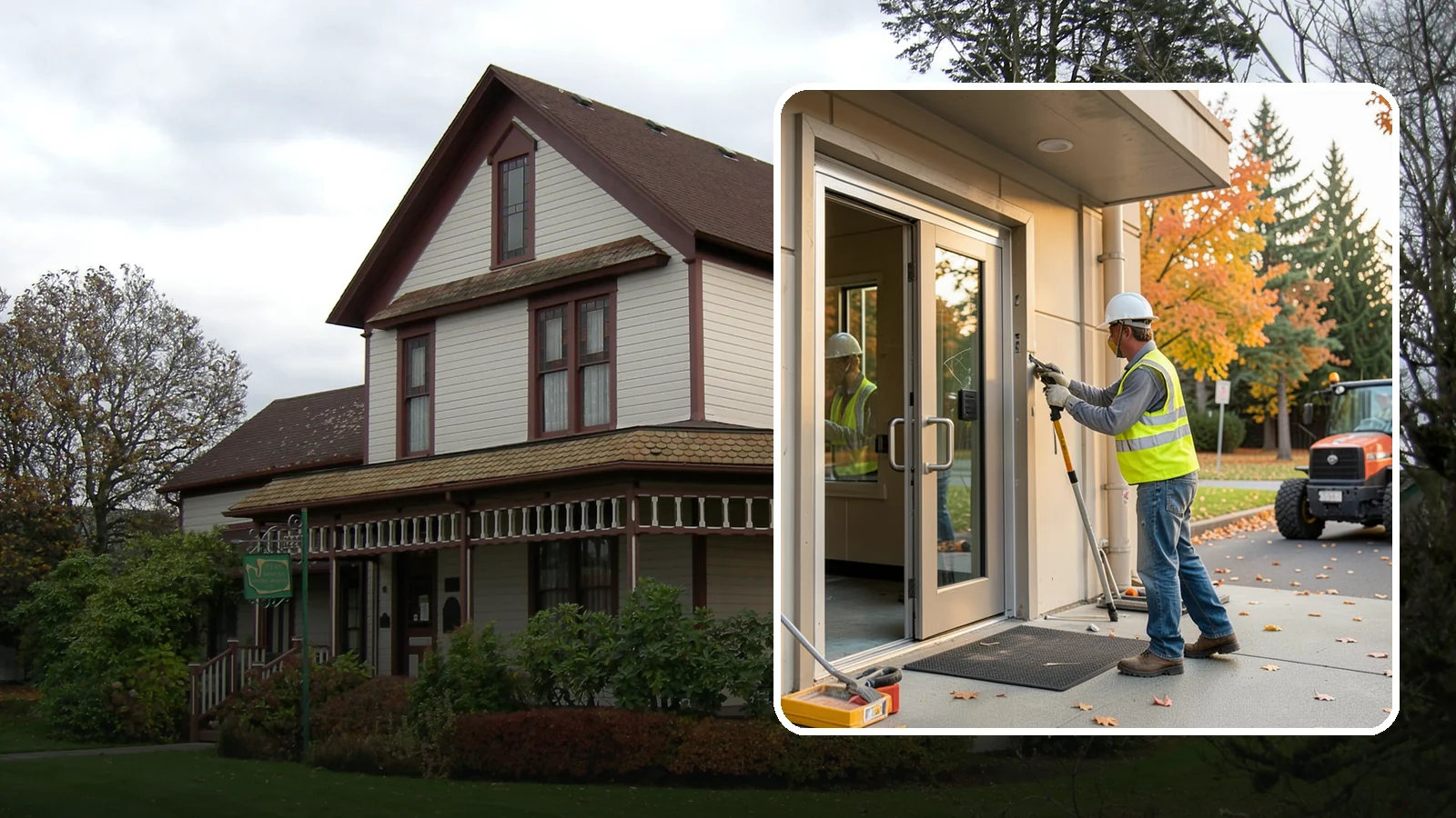 Facility Door Replacement in Sumner, Pierce County, WA - Commercial door and hardware replacement for public entrances, service doors, and interior openings.