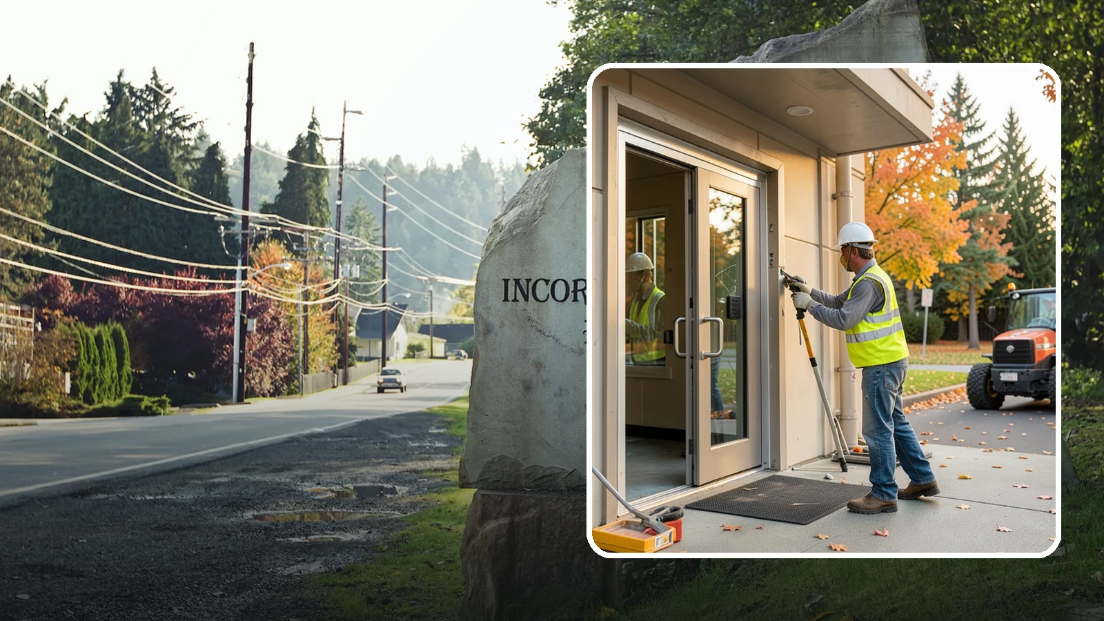 Facility Door Replacement in Wilkeson, Pierce County, WA - Commercial door and hardware replacement for public entrances, service doors, and interior openings.