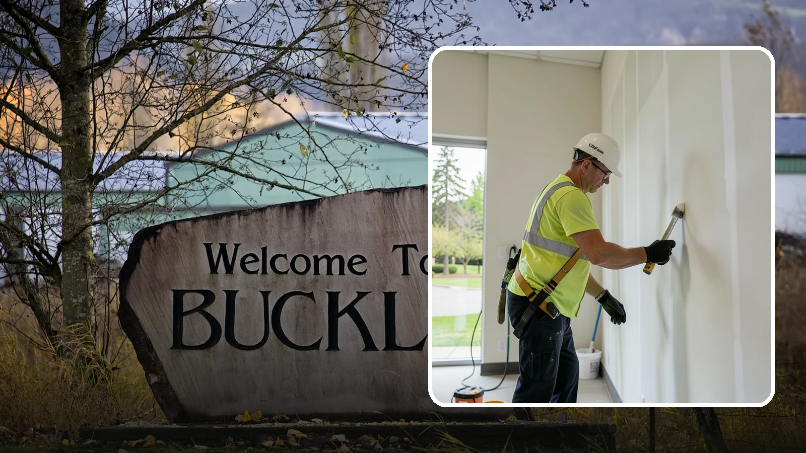 Facility Drywall Repair in Buckley, Pierce County, WA - Drywall repair and finishing that restores walls and ceilings in public facilities to a clean, paintable surface.