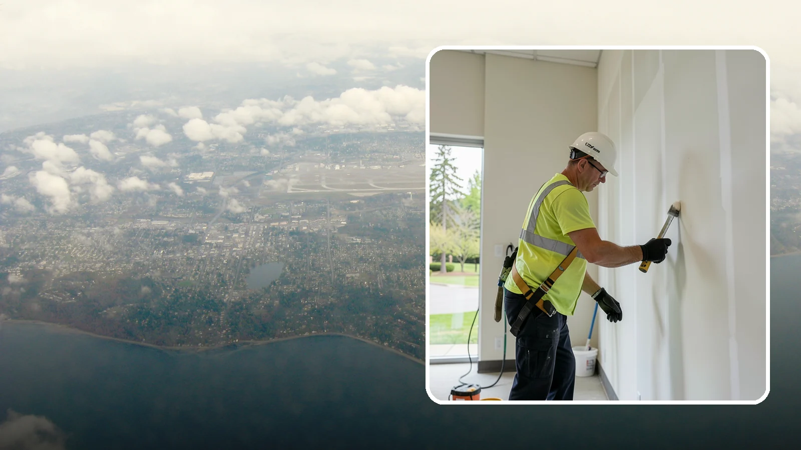 Facility Drywall Repair in Burien, King County, WA - Drywall repair and finishing that restores walls and ceilings in public facilities to a clean, paintable surface.