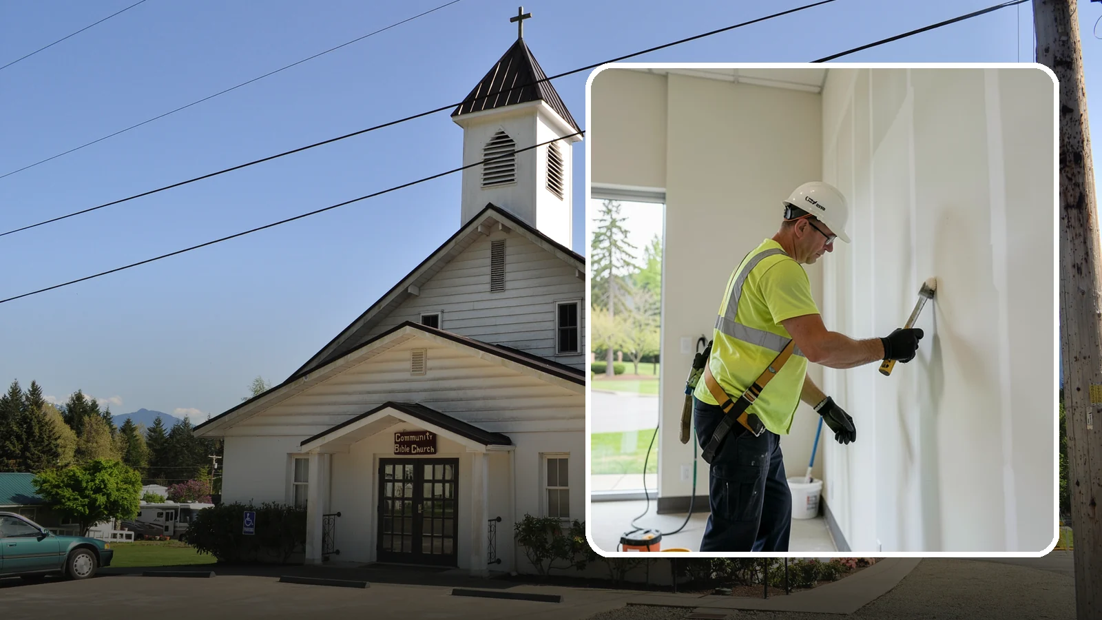 Facility Drywall Repair in Concrete, Skagit County, WA - Drywall repair and finishing that restores walls and ceilings in public facilities to a clean, paintable surface.