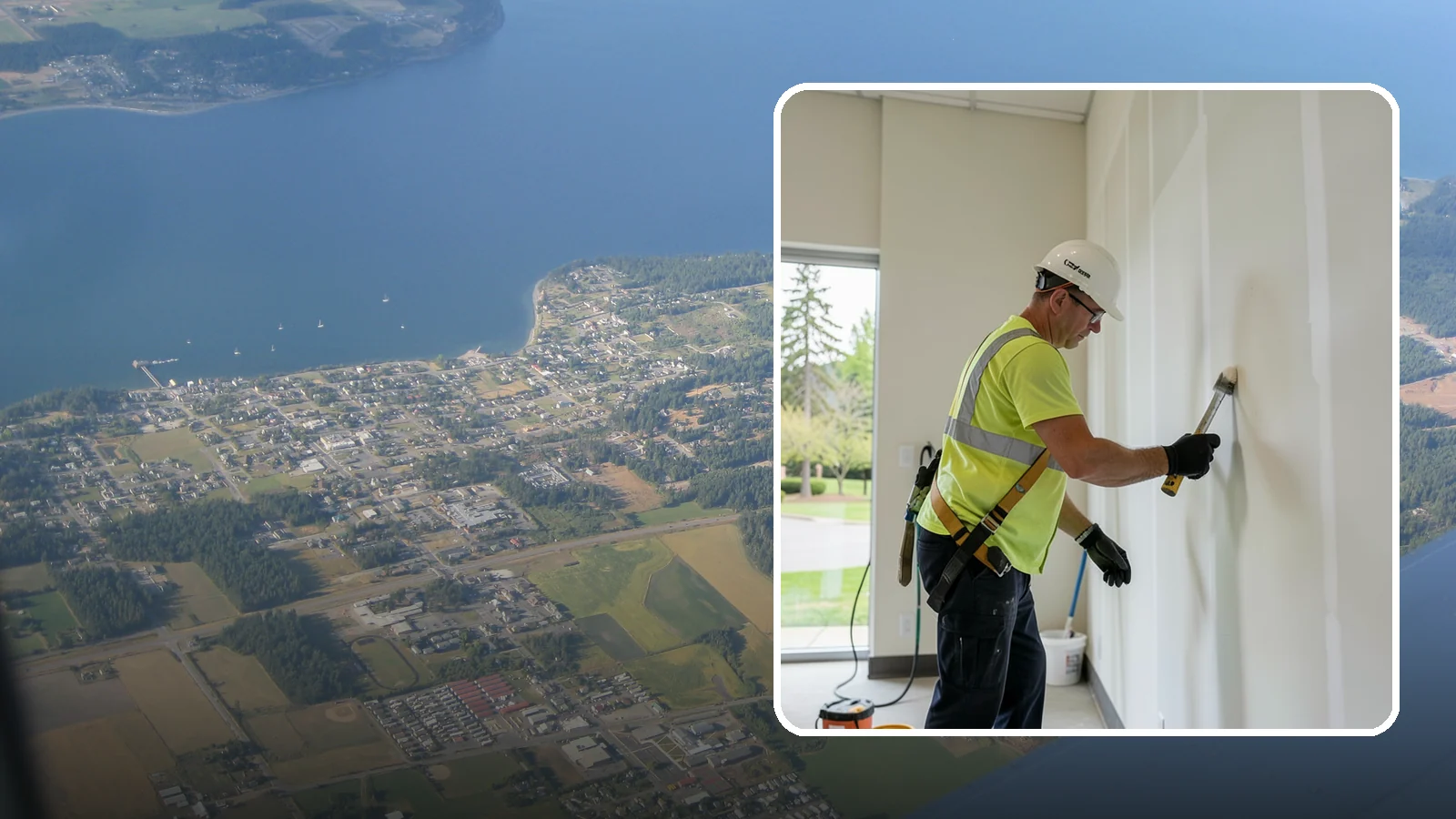 Facility Drywall Repair in Coupeville, Island County, WA - Drywall repair and finishing that restores walls and ceilings in public facilities to a clean, paintable surface.