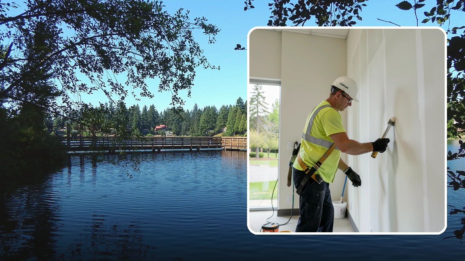 Facility Drywall Repair in Federal Way, King County, WA - Drywall repair and finishing that restores walls and ceilings in public facilities to a clean, paintable surface.