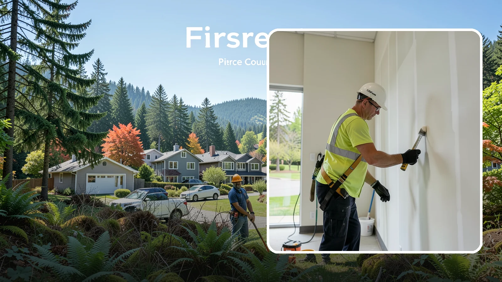 Facility Drywall Repair in Fircrest, Pierce County, WA - Drywall repair and finishing that restores walls and ceilings in public facilities to a clean, paintable surface.