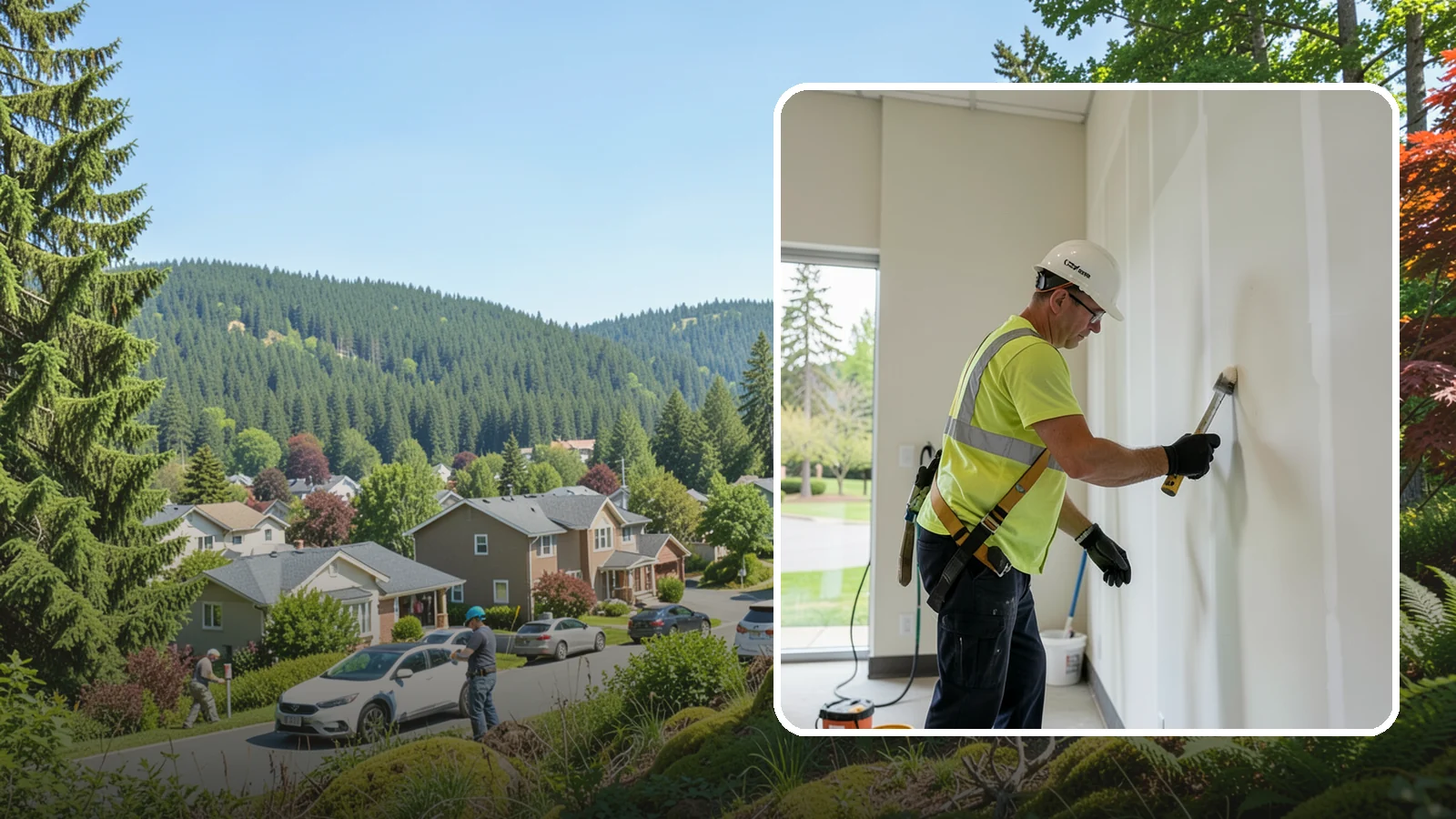 Facility Drywall Repair in Index, Snohomish County, WA - Drywall repair and finishing that restores walls and ceilings in public facilities to a clean, paintable surface.