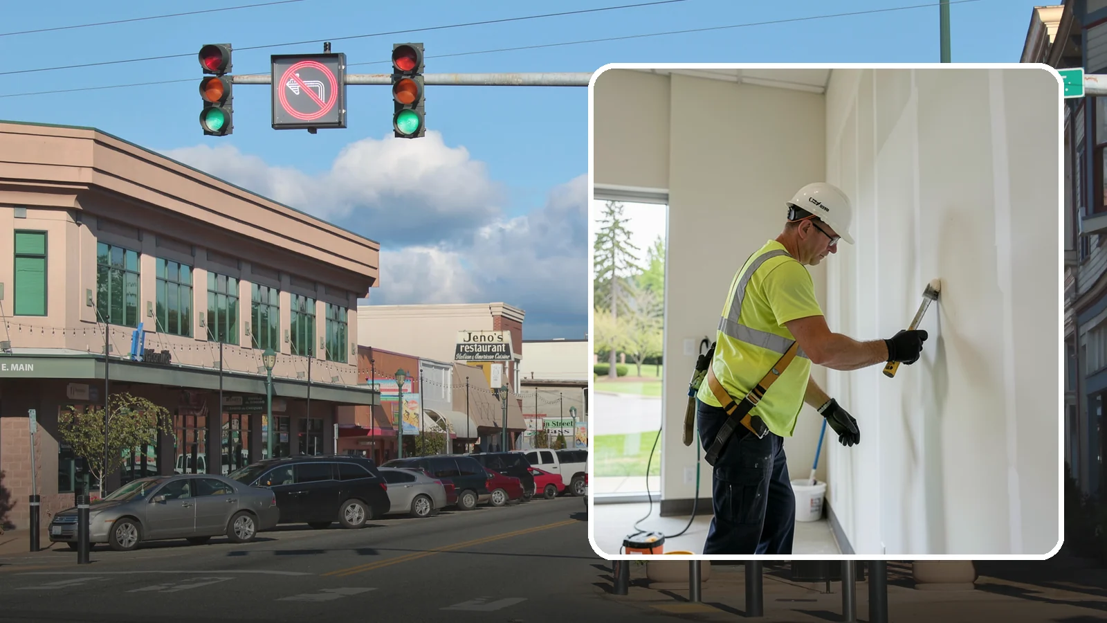 Facility Drywall Repair in Monroe, Snohomish County, WA - Drywall repair and finishing that restores walls and ceilings in public facilities to a clean, paintable surface.