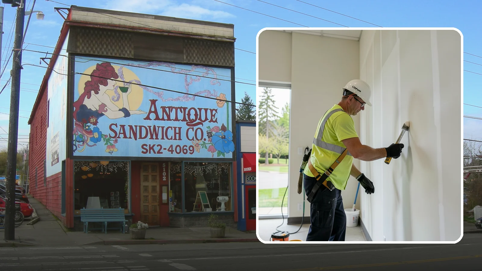 Facility Drywall Repair in Ruston, Pierce County, WA - Drywall repair and finishing that restores walls and ceilings in public facilities to a clean, paintable surface.