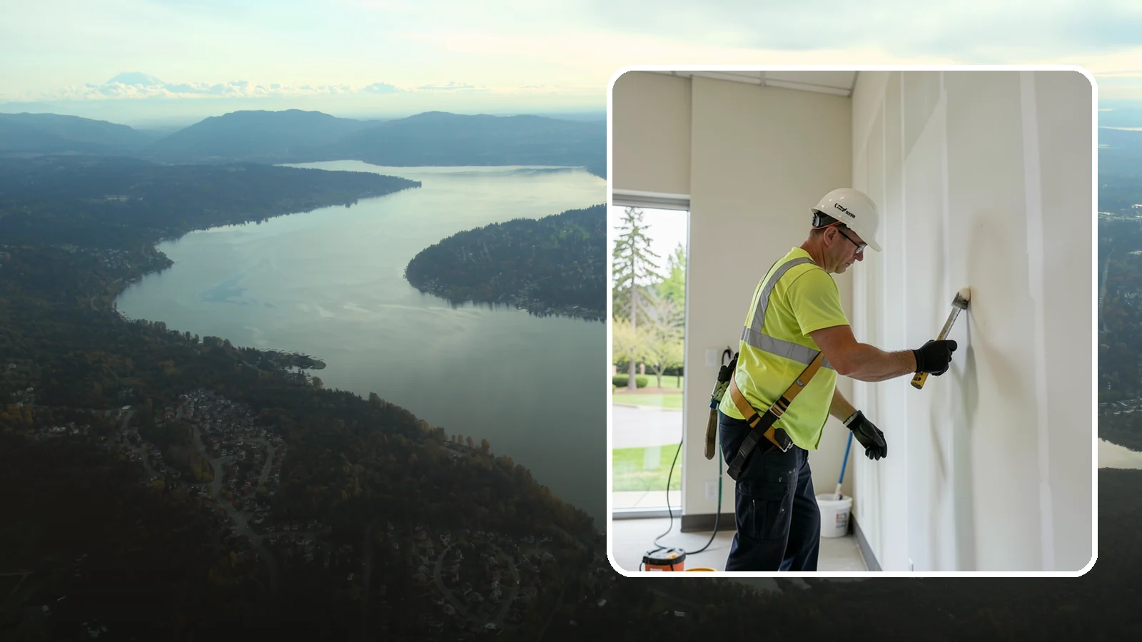 Facility Drywall Repair in Sammamish, King County, WA - Drywall repair and finishing that restores walls and ceilings in public facilities to a clean, paintable surface.