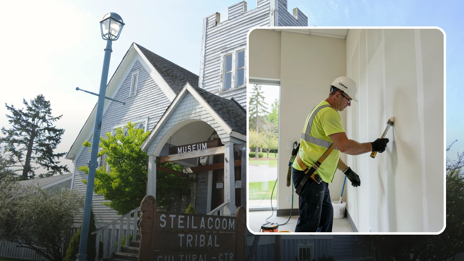 Facility Drywall Repair in Steilacoom, Pierce County, WA - Drywall repair and finishing that restores walls and ceilings in public facilities to a clean, paintable surface.