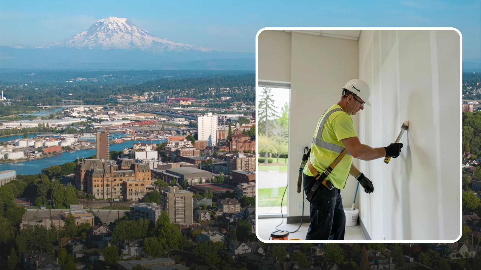 Facility Drywall Repair in Tacoma, Pierce County, WA - Drywall repair and finishing that restores walls and ceilings in public facilities to a clean, paintable surface.