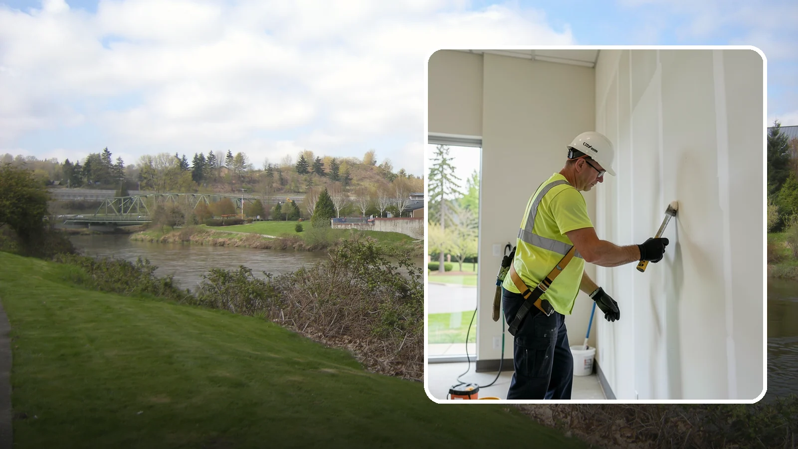 Facility Drywall Repair in Tukwila, King County, WA - Drywall repair and finishing that restores walls and ceilings in public facilities to a clean, paintable surface.