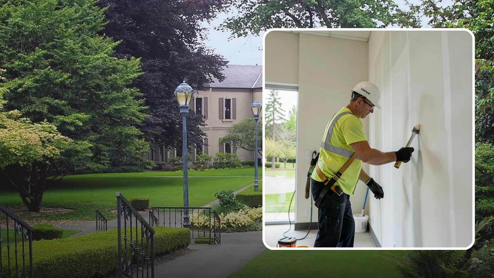 Facility Drywall Repair in Woodinville, King County, WA - Drywall repair and finishing that restores walls and ceilings in public facilities to a clean, paintable surface.