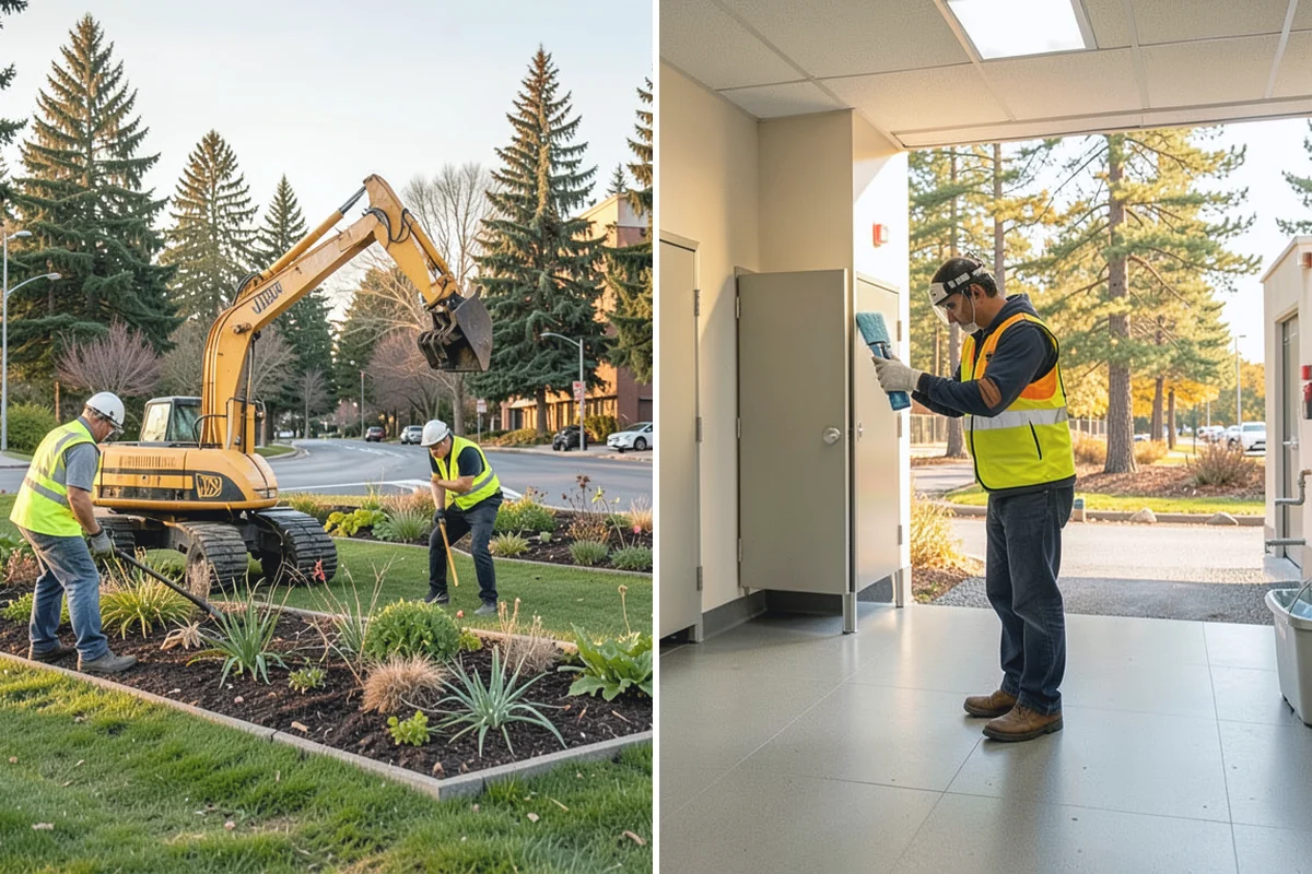 Facility Fencing & Gates in Auburn, King County, WA - Lay out the fence line and gate locations
