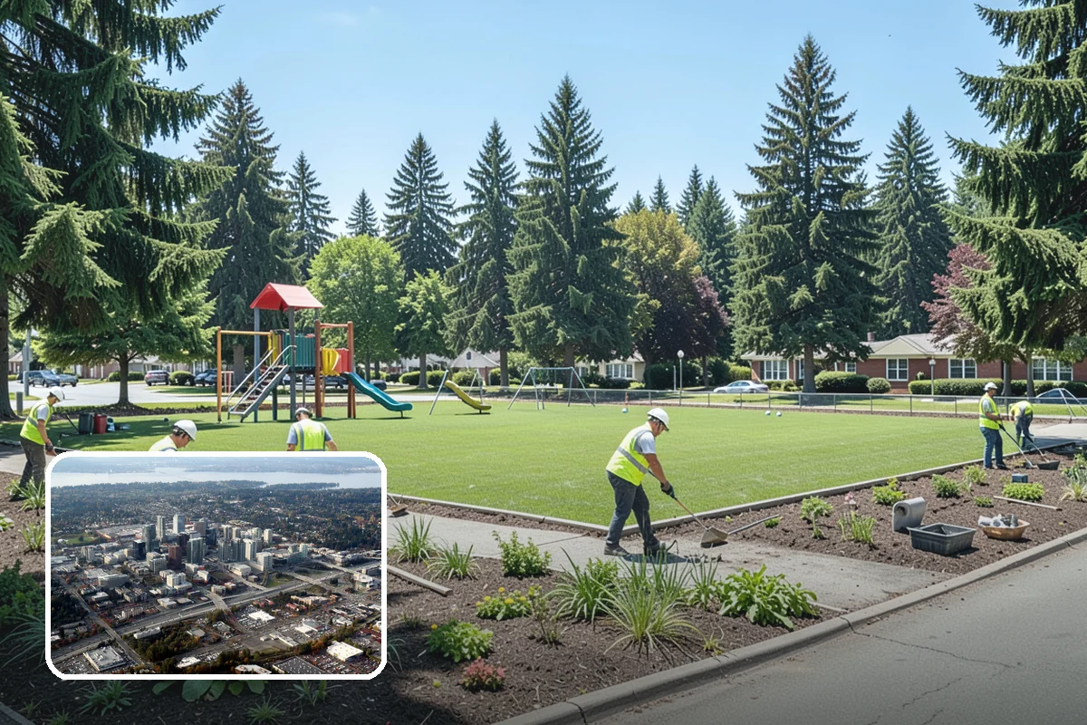 Facility Fencing & Gates in Bellevue, King County, WA - Secures perimeters, yards, and equipment compounds